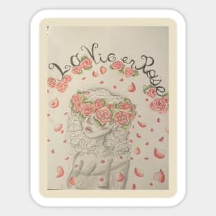 La Vie en Rose Sticker